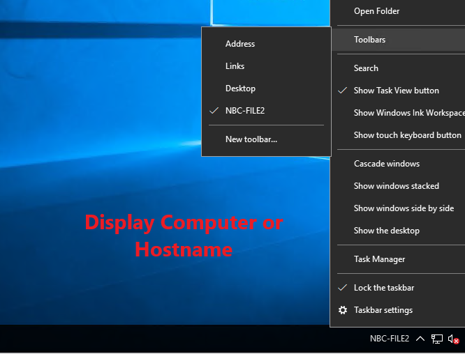 You are currently viewing How to Display the Computer or Host Name on Windows Desktop